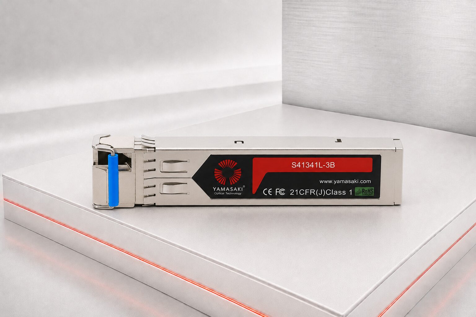 Yamasaki 1G BiDi SFP Transceiver S41341L-3B for single-fibre Gigabit Ethernet networks