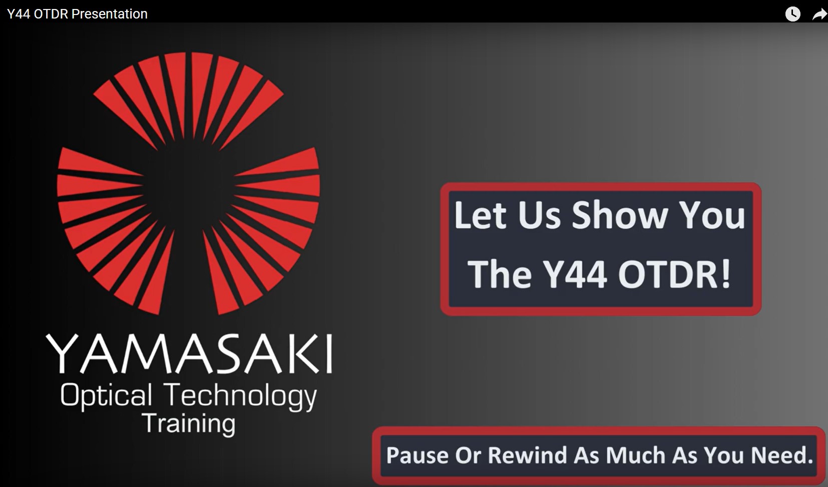Y44 ODTR Presentation